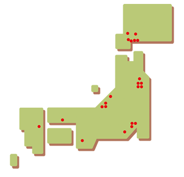ミッションを掲げ、その実現を目指している会員が日本の各地にいます